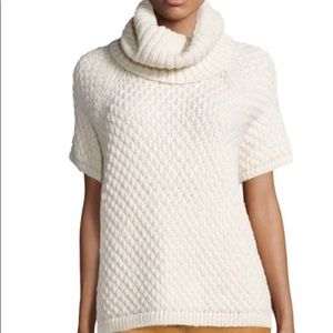 Alice + Olivia short sleeved ‘alpaca’ sweater